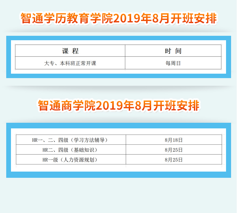 廣東智通職業培訓學院2019年8月開班通知04